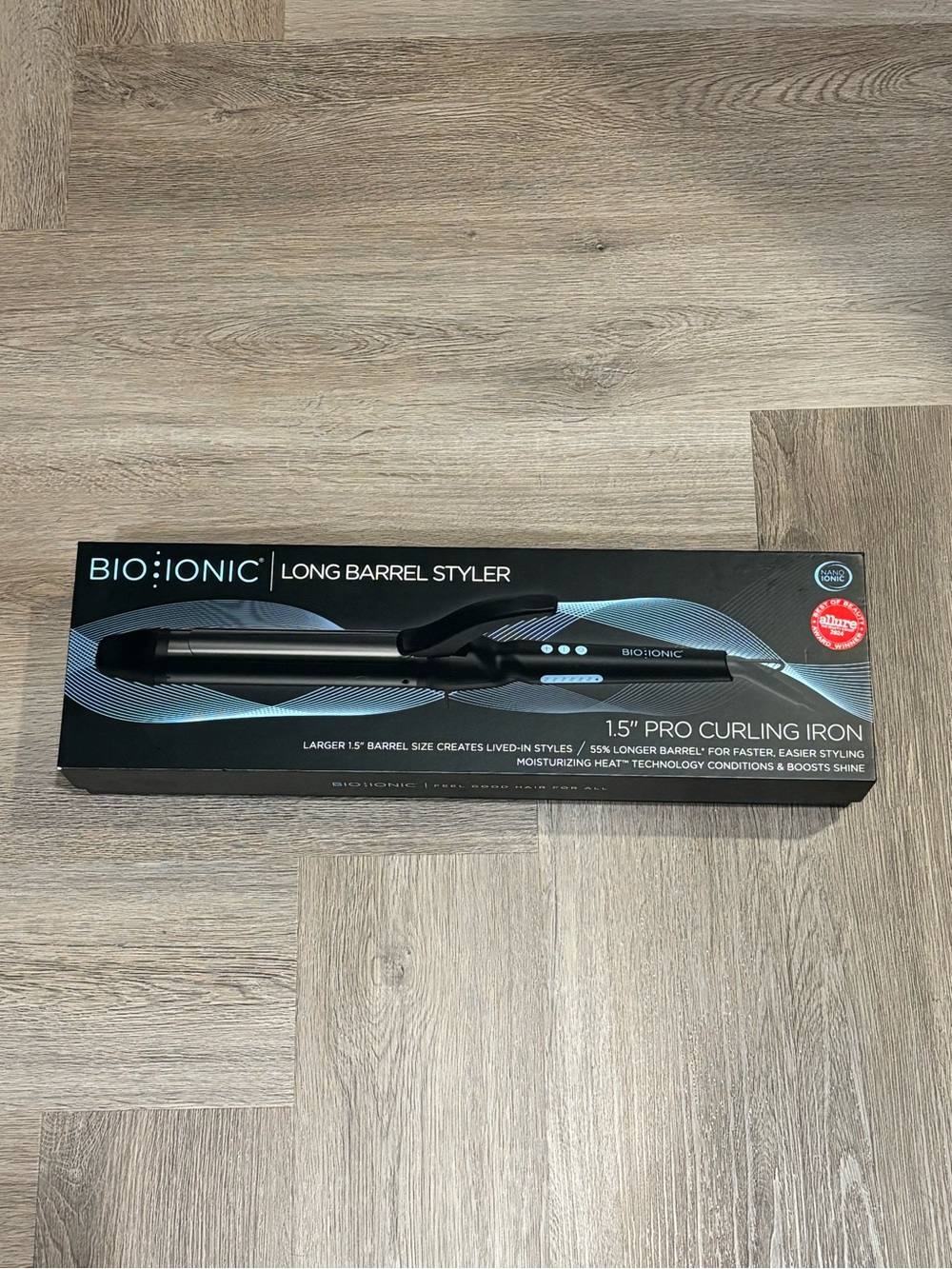 Bio Ionic 1.5" Pro Curling Iron - Black